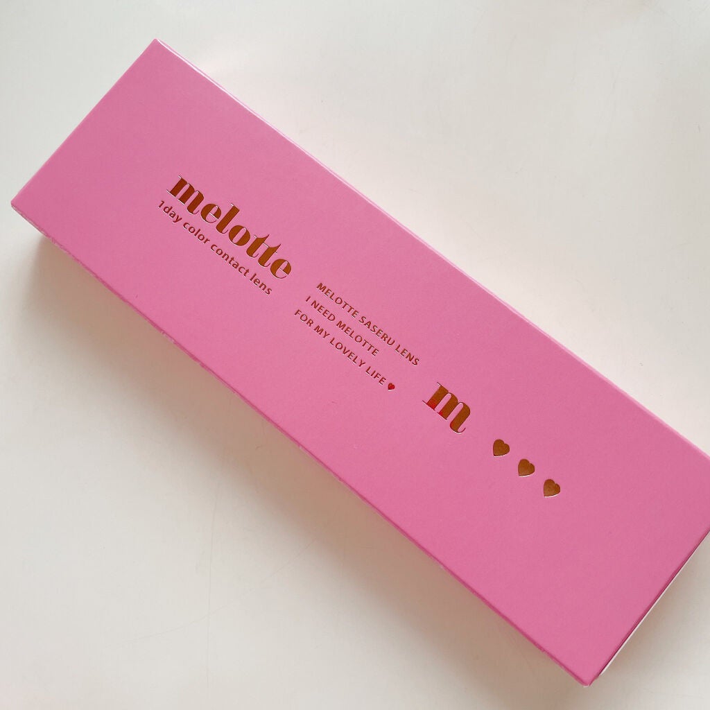 melotte 1day/melotte/ワンデー(1DAY)カラコンを使ったクチコミ(1枚目)