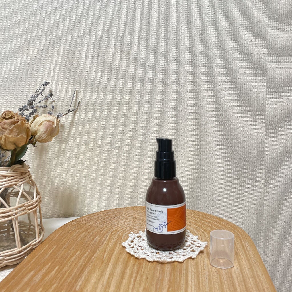 UVフェイス&ボディプロテクター/chant a charm /日焼け止めミルクを使ったクチコミ(1枚目)