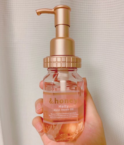 &honey メルティ モイストリペア ヘアオイル 3.0/&honey/ヘアオイルを使ったクチコミ(1枚目)