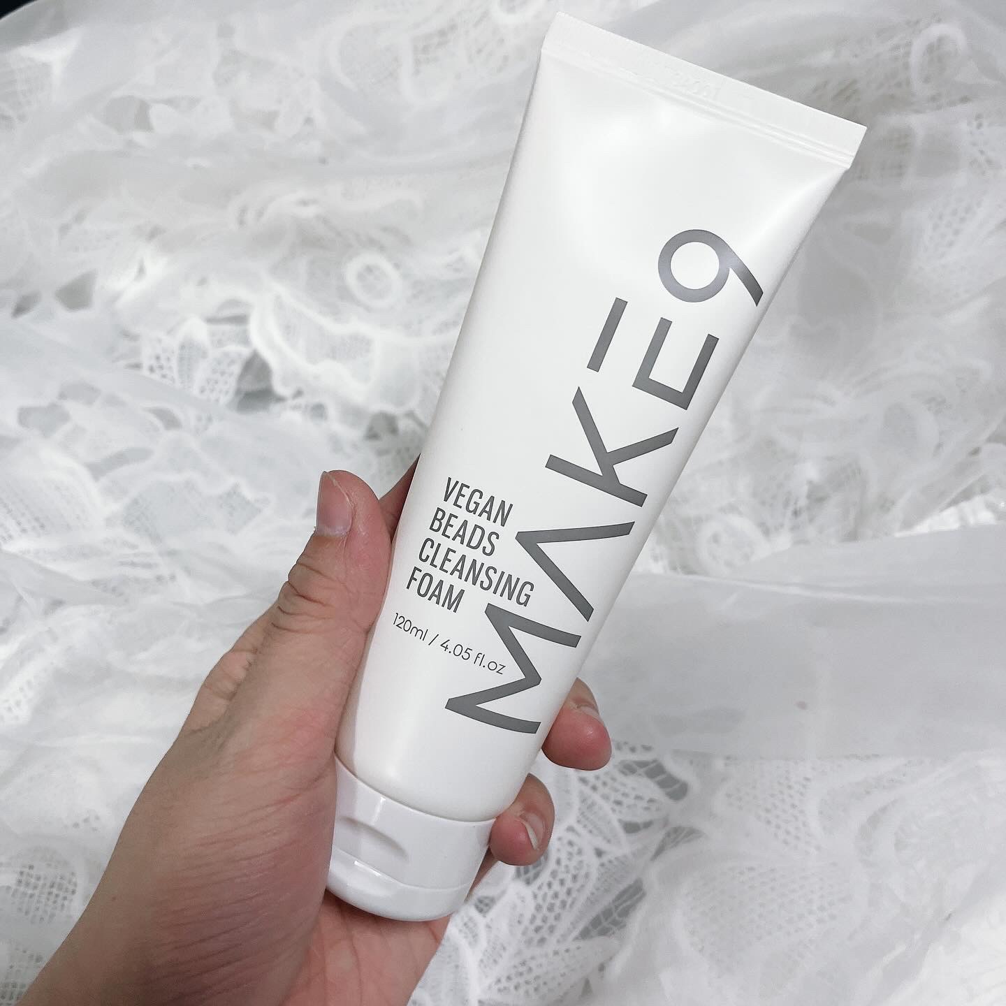 ビーガンビーズクレンジングフォーム/MAKE9/クレンジングクリームを使ったクチコミ（3枚目）