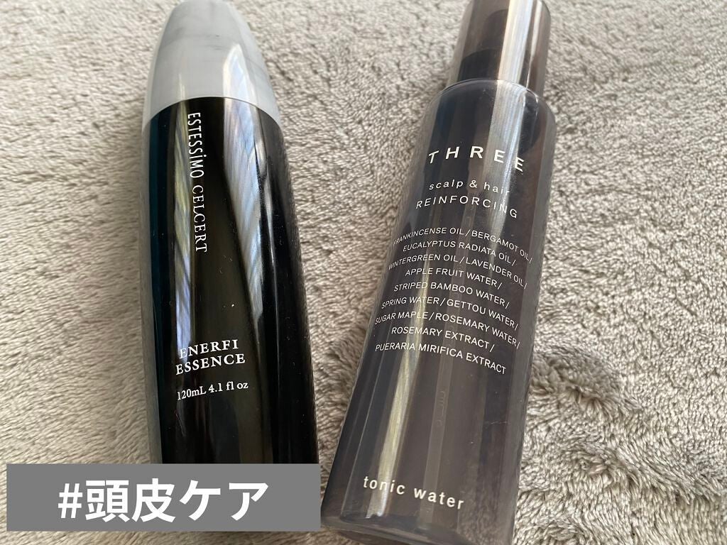 スキャルプ&ヘア リインフォーシング トニックウォーター R/THREE/頭皮ローションを使ったクチコミ(1枚目)