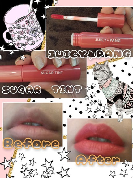 ジューシーパンシュガーティント/A’pieu/リップティントを使ったクチコミ(1枚目)