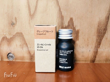 エッセンシャルオイル・グレープフルーツ (新)/無印良品/アロマオイルを使ったクチコミ(2枚目)