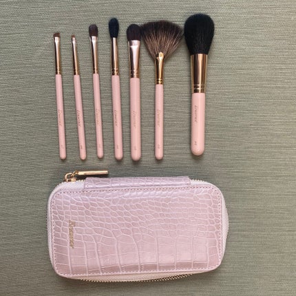 Enamor 熊野筆メイクブラシ7本&ケースセット/Enamor/メイクブラシを使ったクチコミ(5枚目)