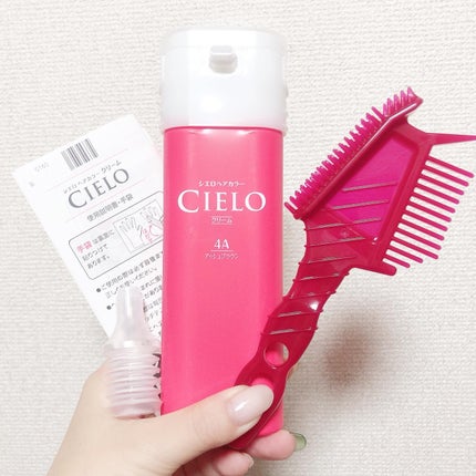 ヘアカラークリーム 4A アッシュブラウン/CIELO/ヘアカラーの画像