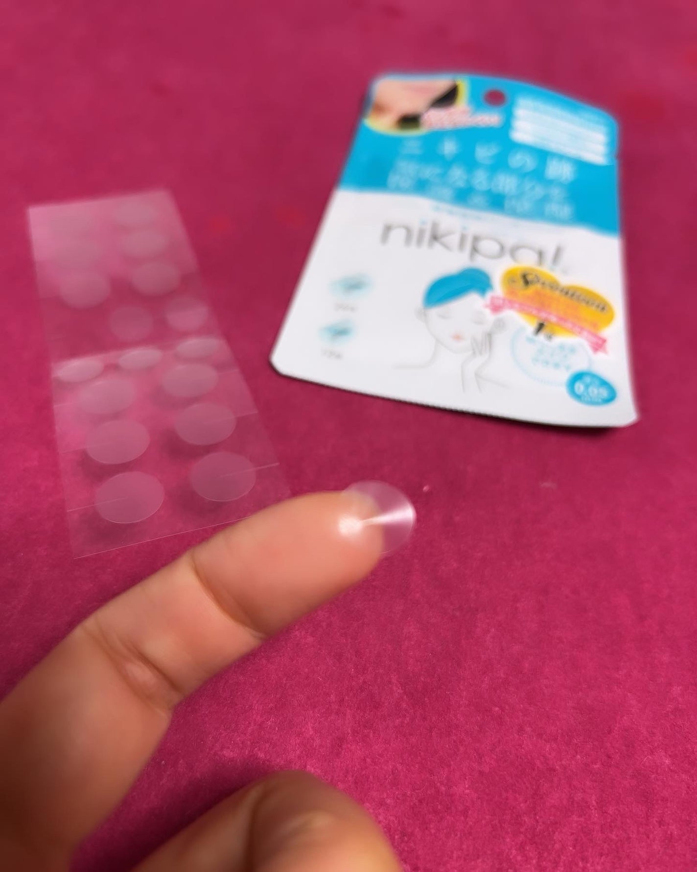 ハッチ on LIPS 「nikipa!ニキパ極薄透明パッチ 10×10mm12枚 1..」(3枚目)