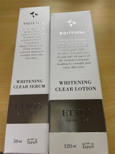 薬用 ホワイトニングクリアローション/エトヴォス/化粧水を使ったクチコミ（1枚目）