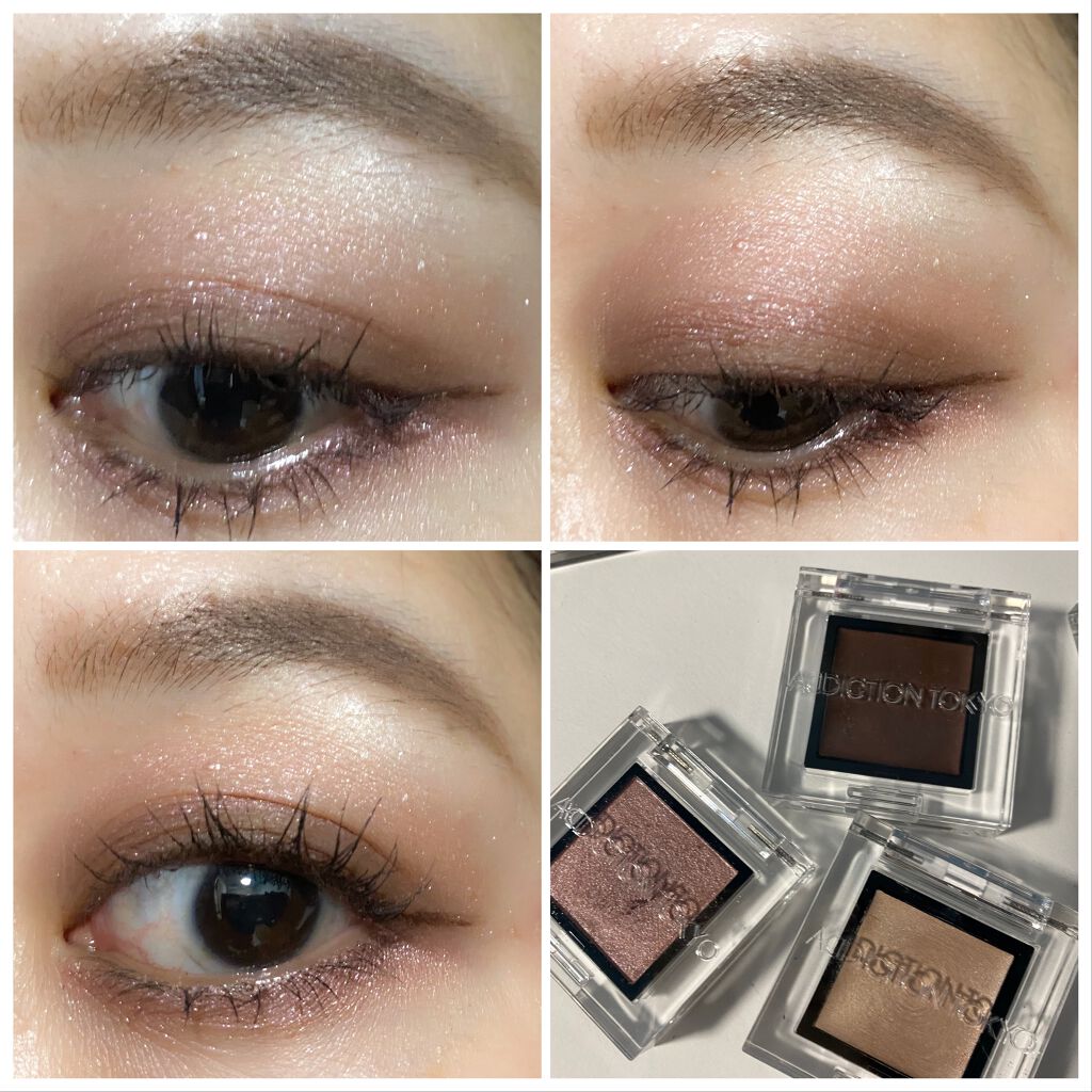 アディクション ザ アイシャドウ パール/ADDICTION/単色アイシャドウを使ったクチコミ(4枚目)