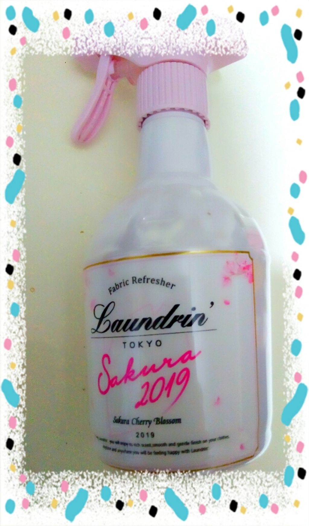 ファブリックミスト サクラチェリーブロッサム2026/ランドリン/ファブリックミストを使ったクチコミ（2枚目）