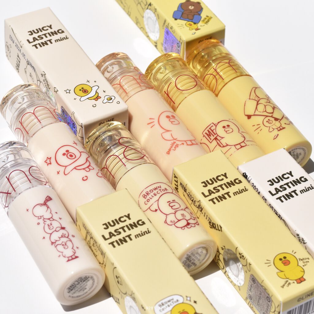 ジューシーラスティングティント/rom&nd/リップティントを使ったクチコミ（1枚目）