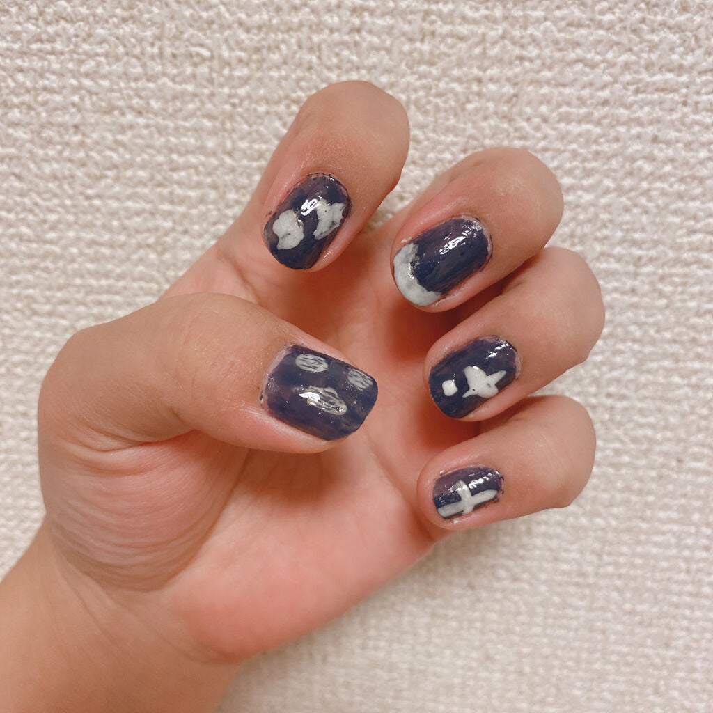 カラフルネイルズ/キャンメイク/マニキュアを使ったクチコミ(3枚目)