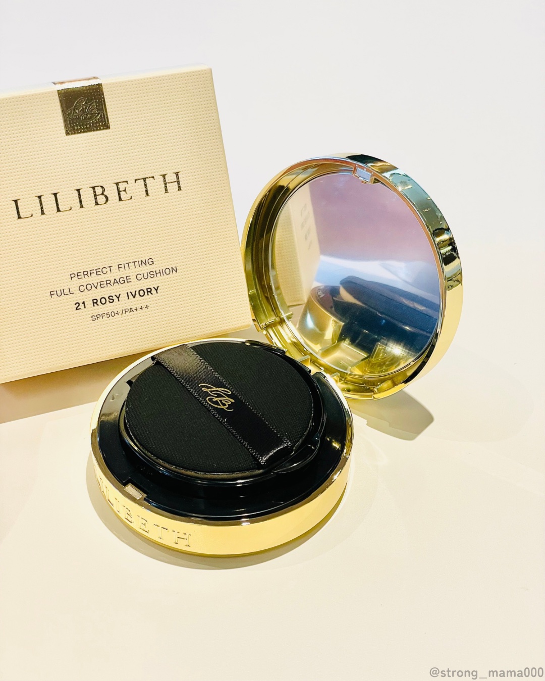 パーフェクティングフィッティング フルカバレッジクッション/LILIBETH/クッションファンデーションを使ったクチコミ（2枚目）