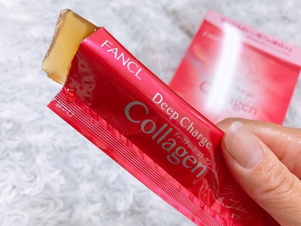 ディープチャージ コラーゲン スティックゼリー/ファンケル/美容サプリメントを使ったクチコミ(4枚目)
