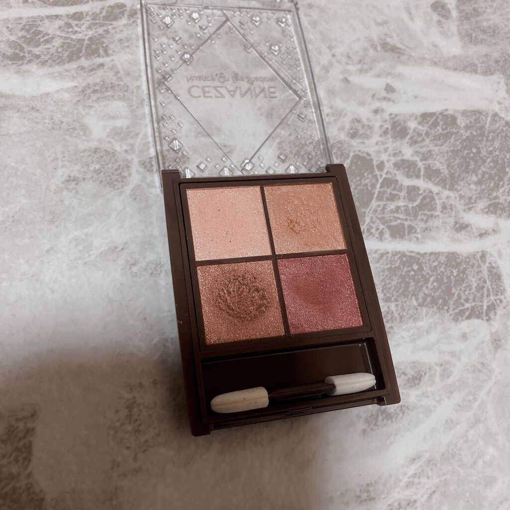 ニュアンスオンアイシャドウ/CEZANNE/アイシャドウパレットを使ったクチコミ(2枚目)