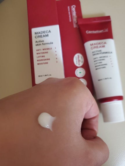 マデカクリーム アクティブ スキン フォーミュラ/センテリアン24/フェイスクリームを使ったクチコミ(2枚目)