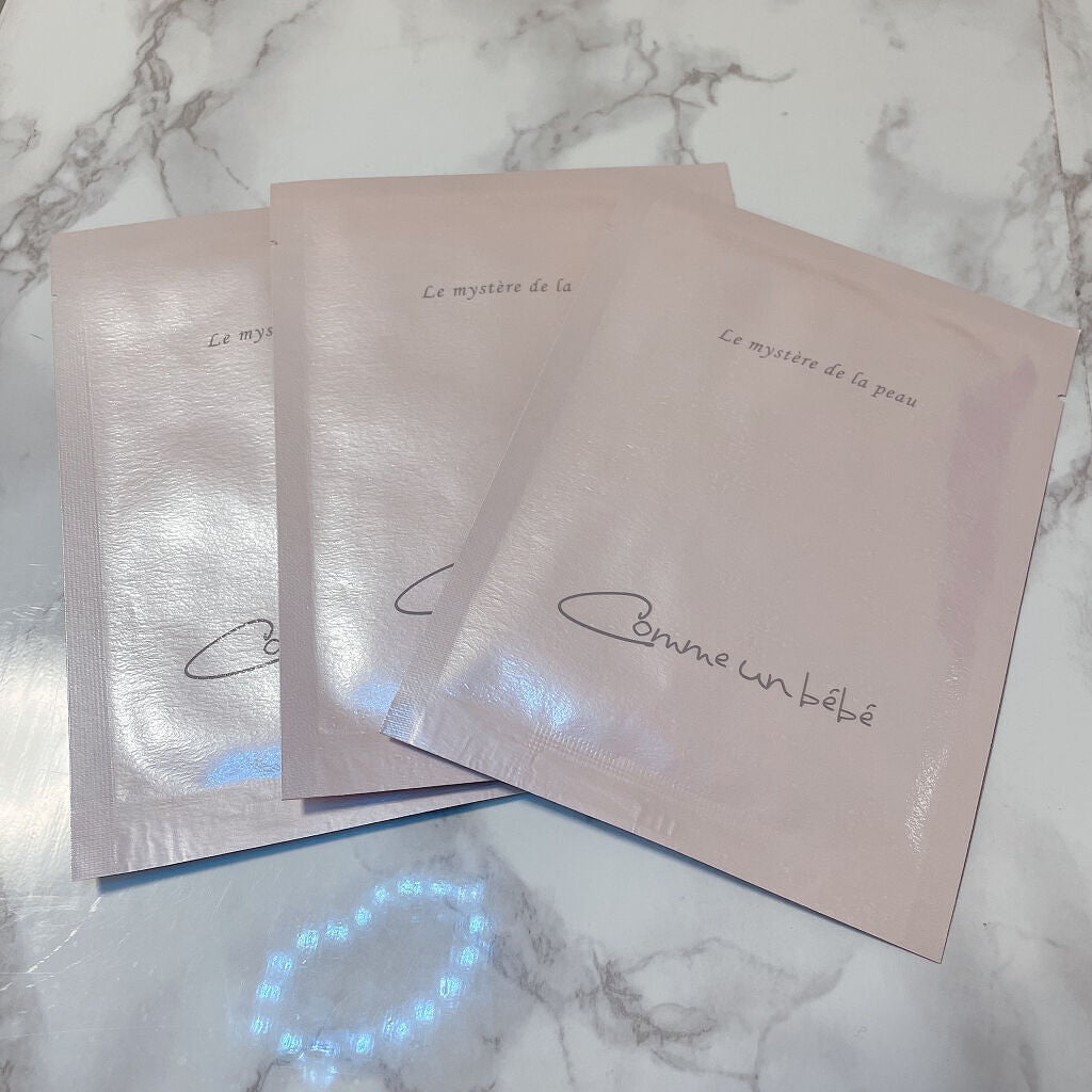 フェイスマスクシート/Comme un bebe/シートマスク・パックを使ったクチコミ(3枚目)