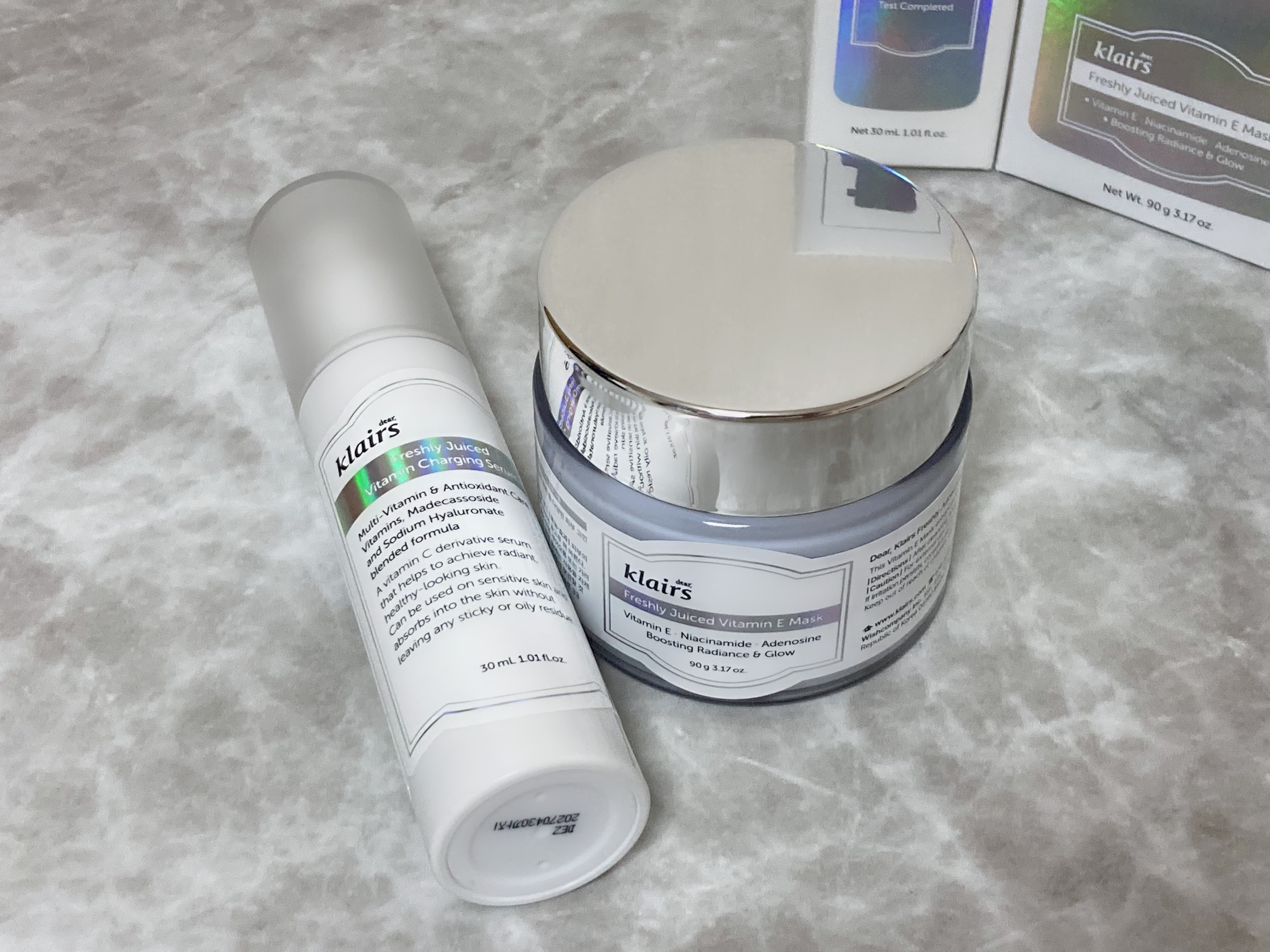 フレッシュリージュースドビタミンチャージングセラム(30ml)/Klairs/美容液を使ったクチコミ（1枚目）