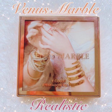 VenusMarble 9色アイシャドウパレット Realistic(リアリスティック）/Venus Marble/アイシャドウパレットを使ったクチコミ（1枚目）