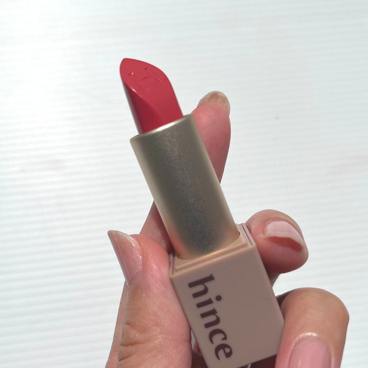 ムードインハンサーシアー/hince/口紅を使ったクチコミ(4枚目)