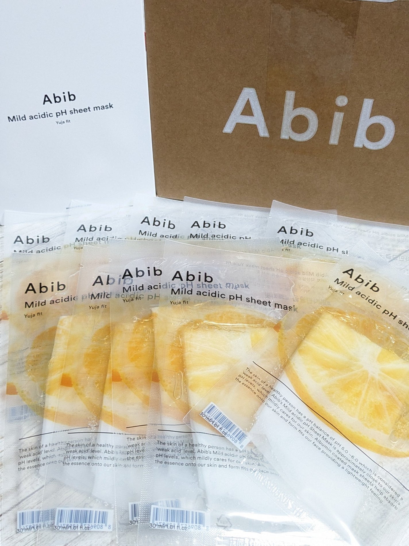 弱酸性pHシートマスク 柚子フィット/Abib /シートマスク・パックを使ったクチコミ(10枚目)