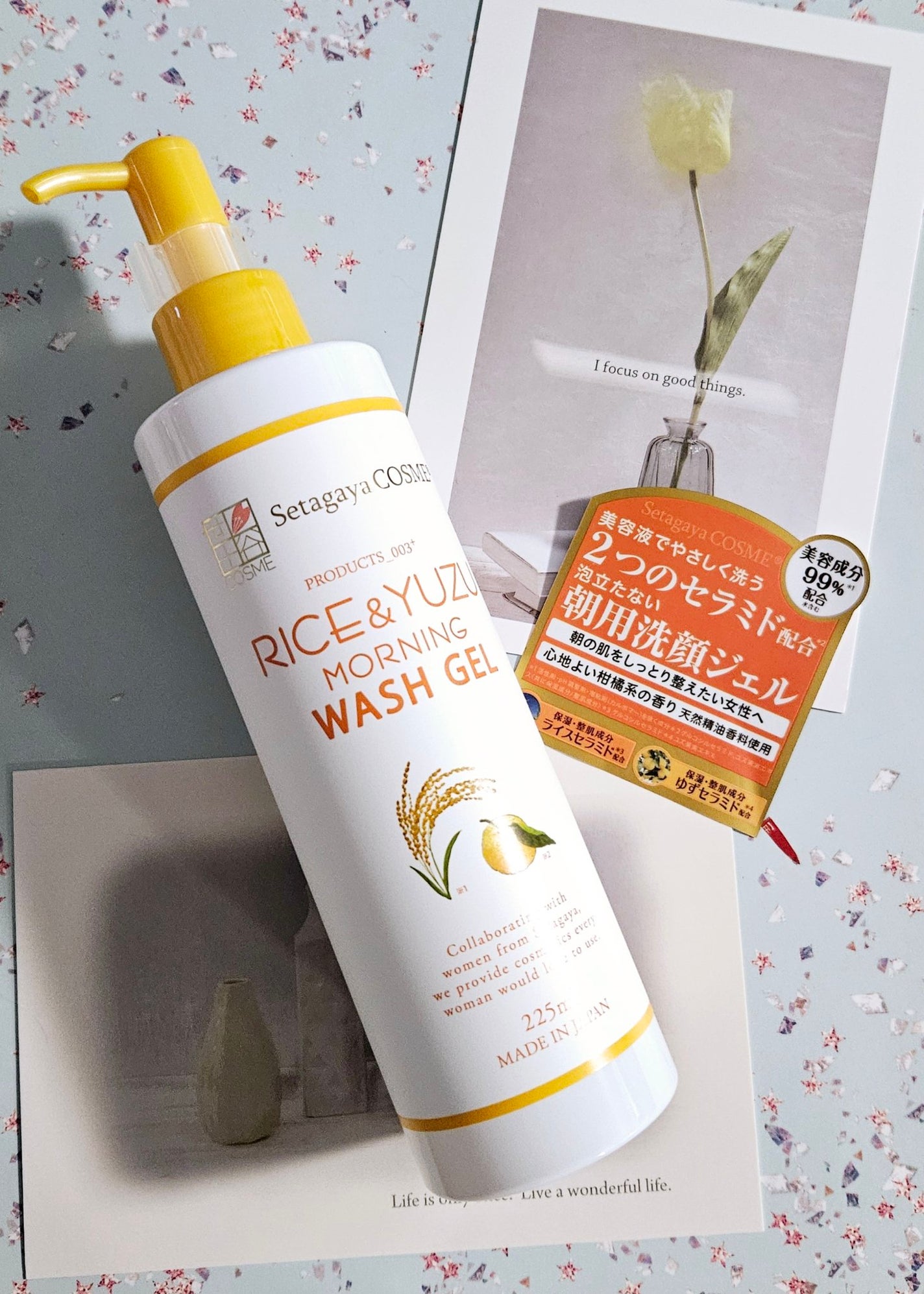 ライス&ゆずモーニングウォッシュジェル/世田谷コスメ/その他洗顔料を使ったクチコミ(1枚目)
