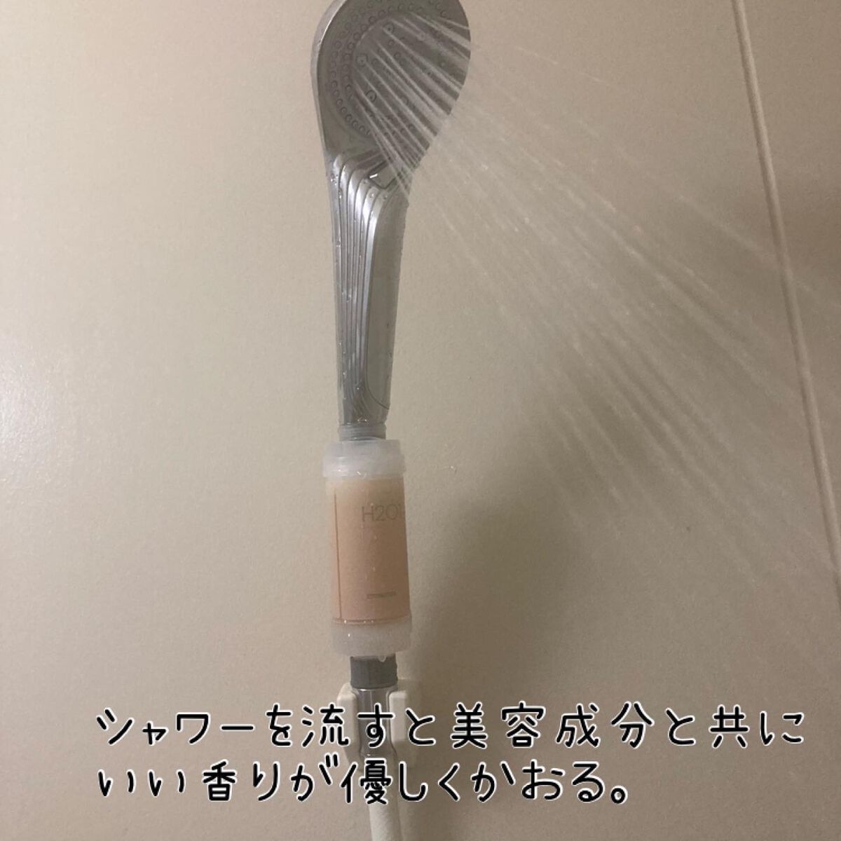 ビタミンフィルターシャワー/H2O1/その他を使ったクチコミ(4枚目)