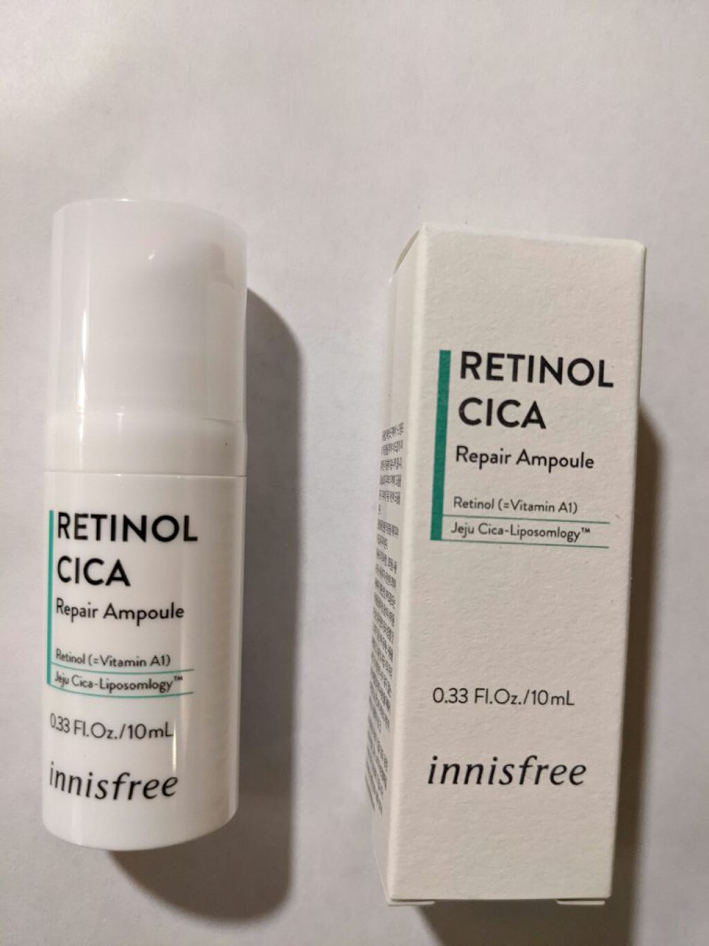 レチノール　シカ　リペア　セラム/innisfree/美容液を使ったクチコミ（3枚目）