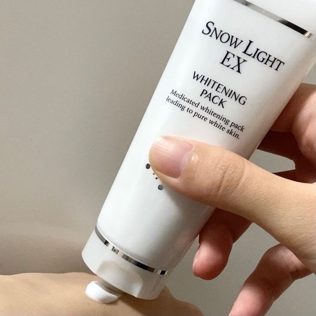 スノーライトEX<チューブ>/VITOWA/洗い流すパック・マスクを使ったクチコミ(1枚目)