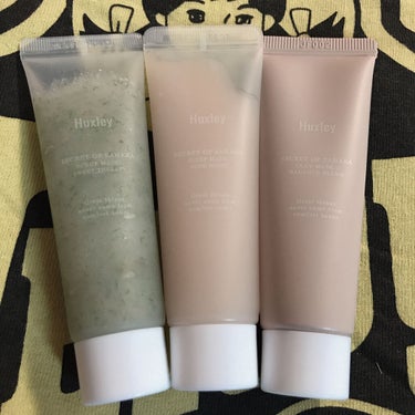 Huxley🌵Spa Routine Deluxe Complete！
試してみたかったスクラブが入ったセットを見つけたので買いました。

スクラブ、スリープマスク、泥パックが各30g入って1,800円