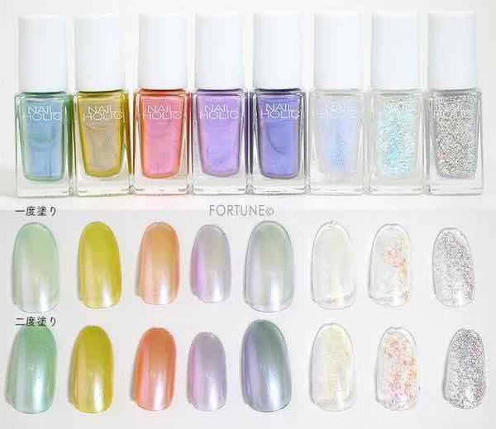 ネイルホリック リミテッドカラー Sea Shell/ネイルホリック/マニキュアを使ったクチコミ(1枚目)