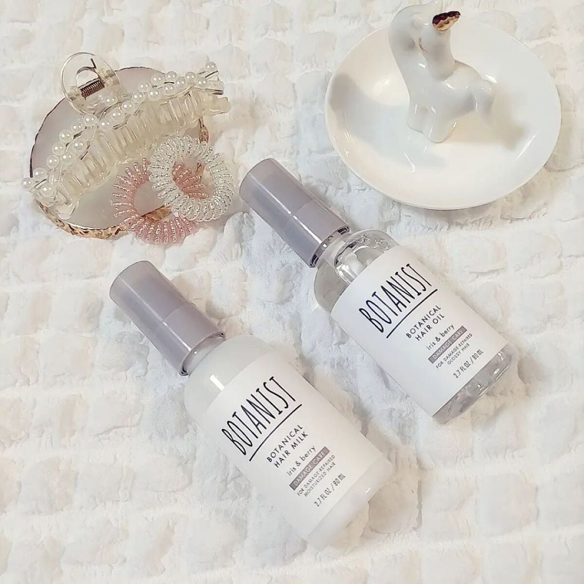 ボタニカルヘアオイル(ダメージケア)/BOTANIST/ヘアオイルを使ったクチコミ(2枚目)