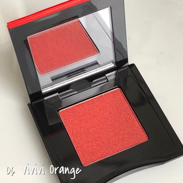 ポップ パウダージェル アイシャドウ 06 Vivivi Orange/SHISEIDO/シングルアイシャドウを使ったクチコミ（2枚目）