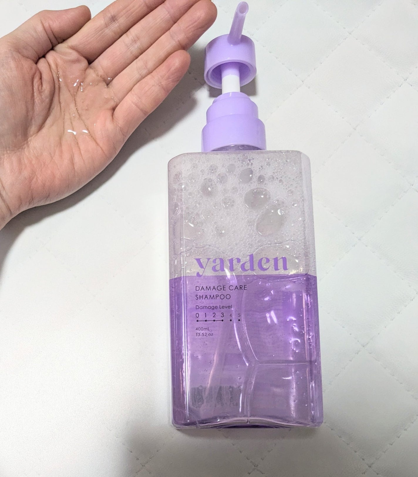 ダメージケア_シャンプー&トリートメント/Yarden/市販シャンプーを使ったクチコミ(2枚目)