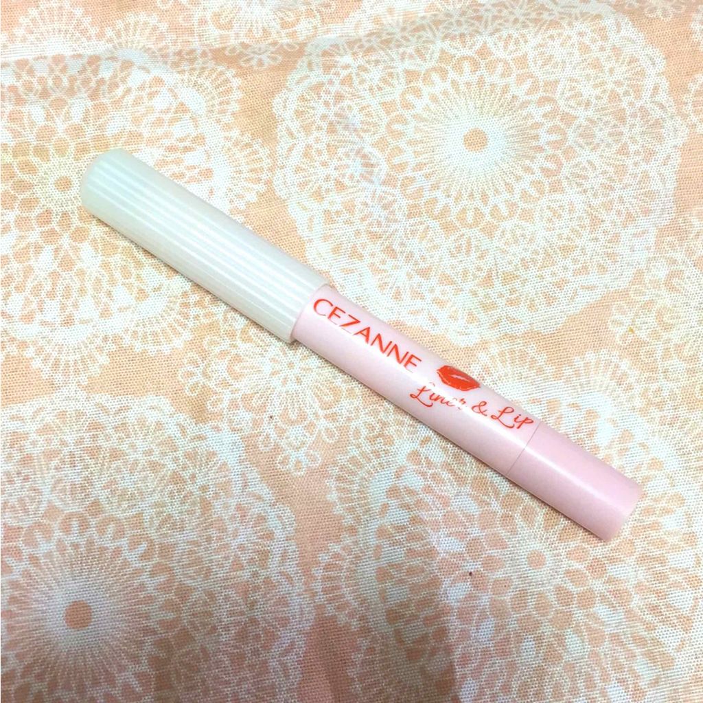 ライナー&リップ/CEZANNE/口紅を使ったクチコミ(1枚目)