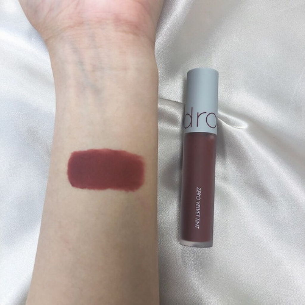 ゼロベルベットティント/rom&nd/リップティントを使ったクチコミ（2枚目）