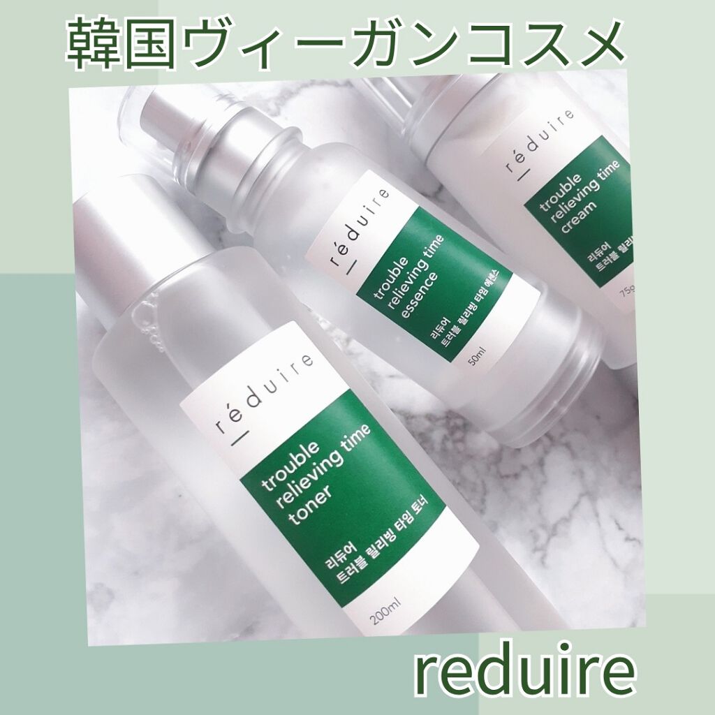 trouble relieving time toner /reduire /化粧水を使ったクチコミ（1枚目）