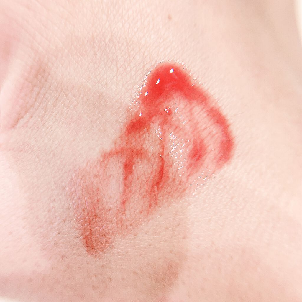 ブルーミングリップグロウ/CAROME./口紅を使ったクチコミ(3枚目)