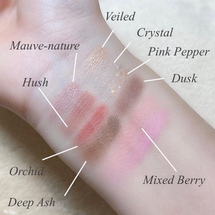 ミックスブラーリングアイパレット/wakemake/マルチパレットを使ったクチコミ(4枚目)