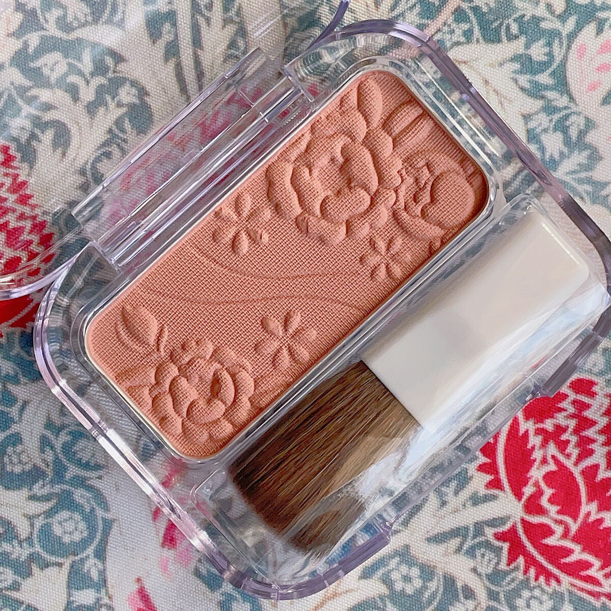 ナチュラル チークN/CEZANNE/パウダーチークを使ったクチコミ(3枚目)