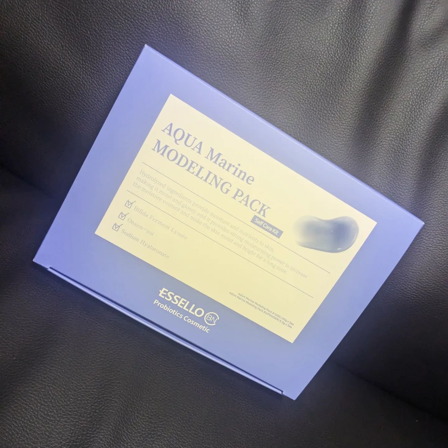 ESSELLO BNC アクアマリンモデリングマスクパック