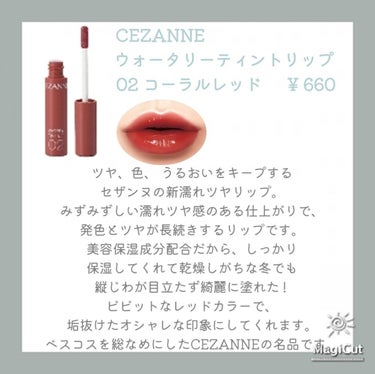 ラスティング リップカラーN/CEZANNE/口紅を使ったクチコミ（8枚目）