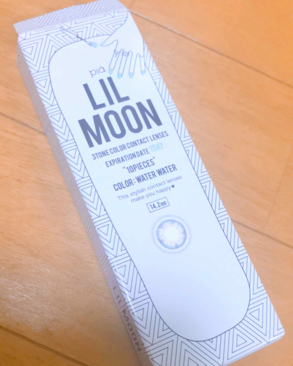 LIL MOON 1month ウォーターウォーター/LILMOON/１ヶ月（１MONTH）カラコンを使ったクチコミ（1枚目）