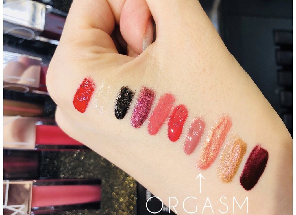 フルビニール リップラッカー/NARS/リップグロスを使ったクチコミ（2枚目）