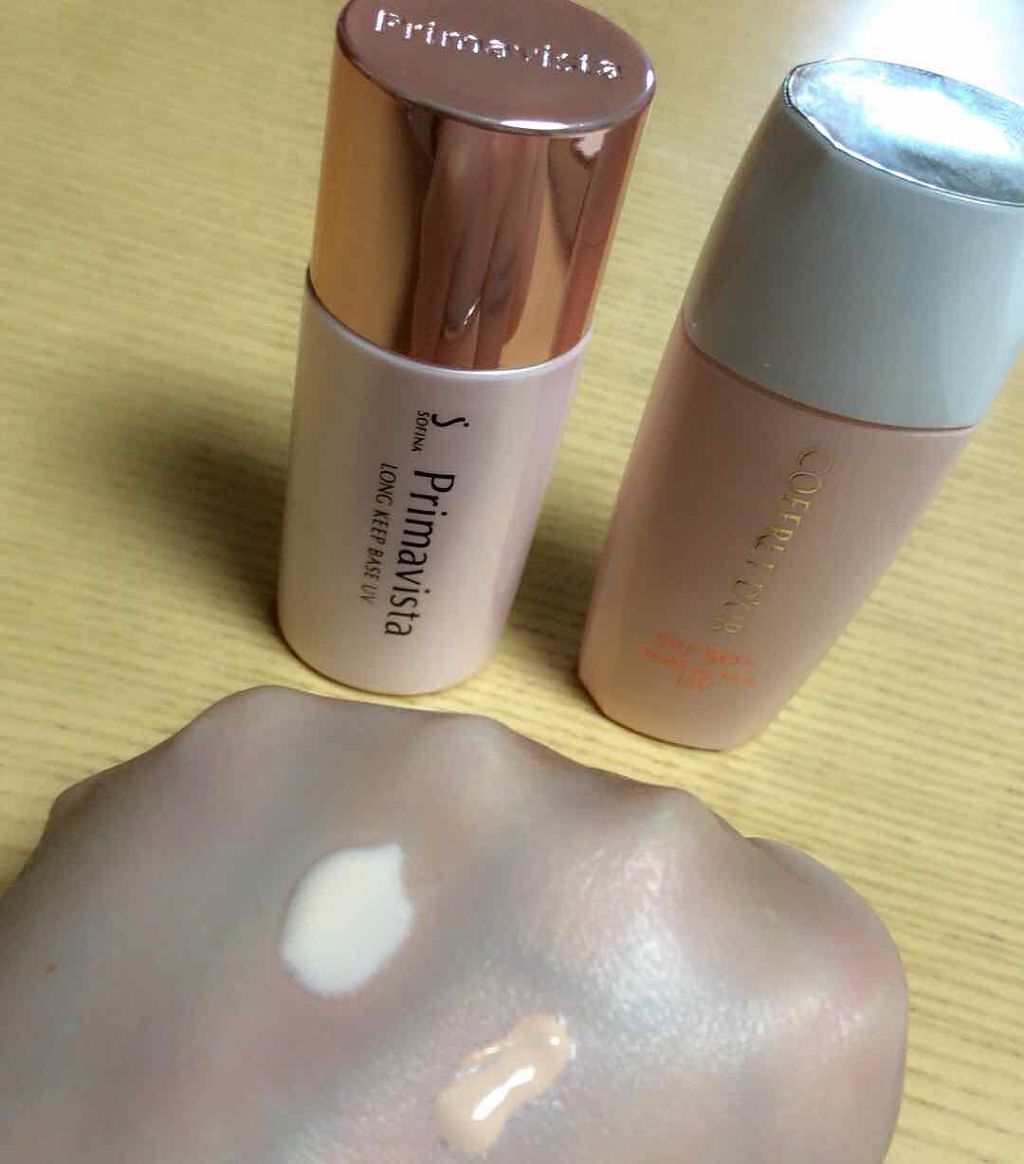 毛穴つるんとカバー 化粧もち下地UV 02/コフレドール/化粧下地を使ったクチコミ（3枚目）