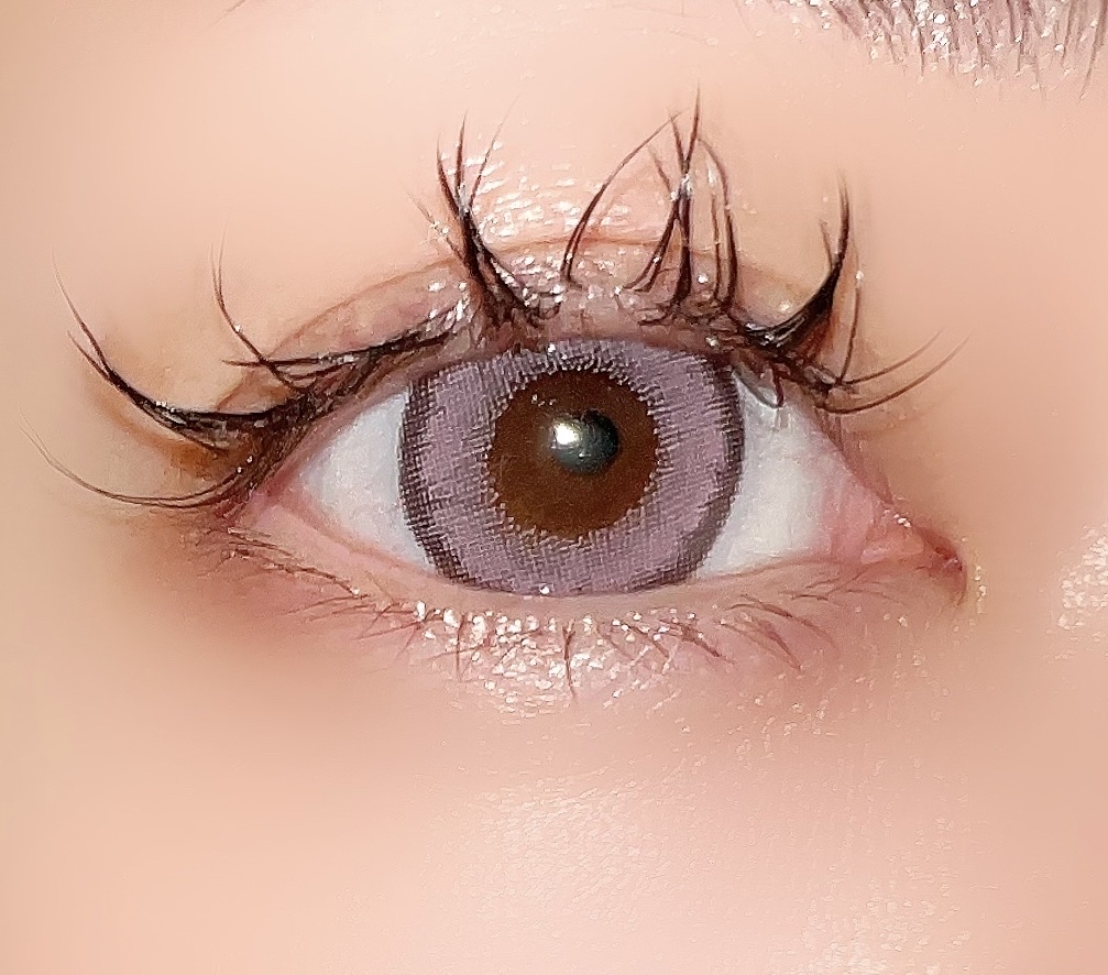 loveil 1day   Rose quartz/loveil/ワンデー（１DAY）カラコンを使ったクチコミ（2枚目）