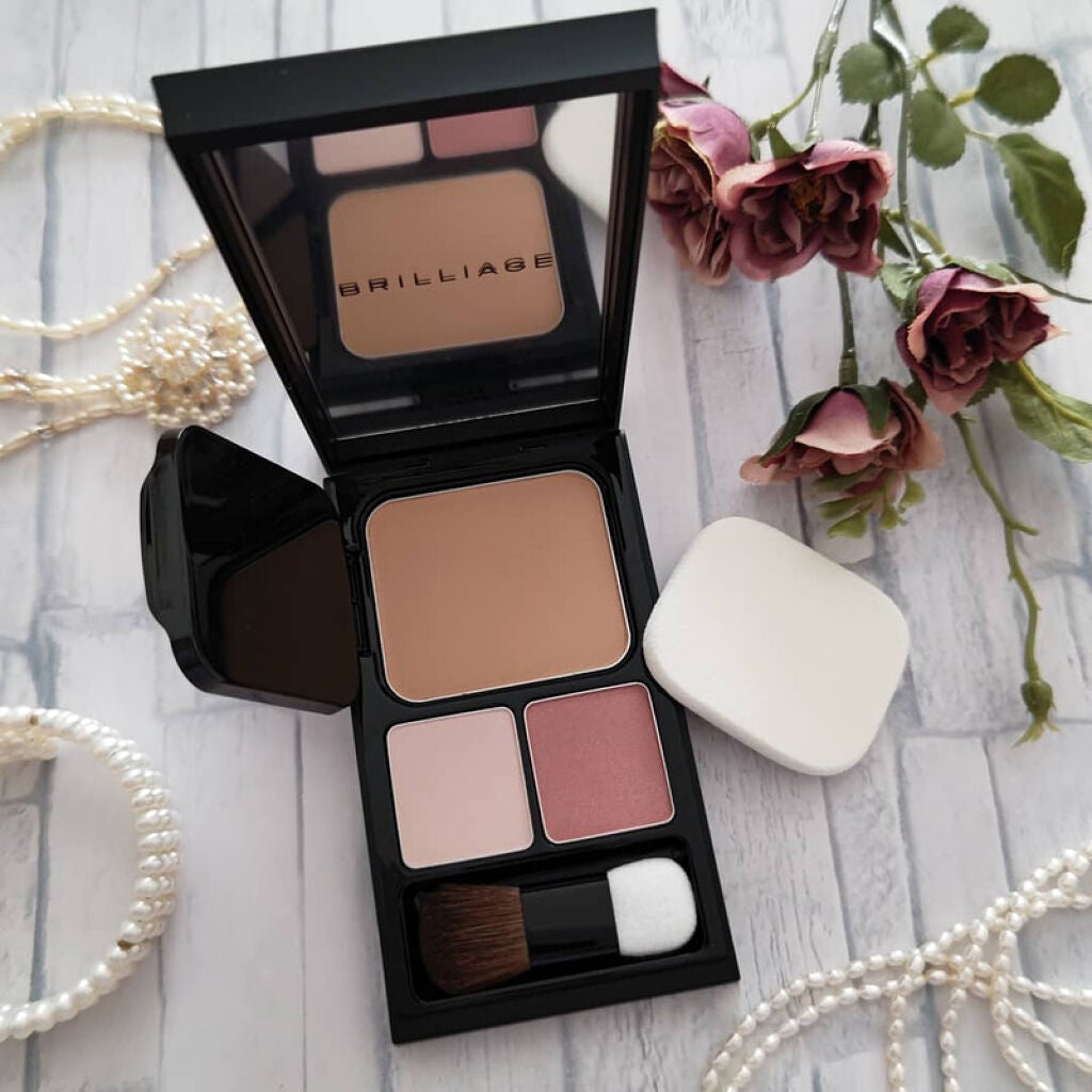 コンフィデントタッチ ソフトフォーカススキン/ブリリアージュ/パウダーファンデーションを使ったクチコミ(3枚目)