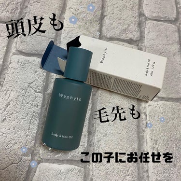 スキャルプ＆ヘアオイル/Waphyto/ヘアオイルを使ったクチコミ（1枚目）