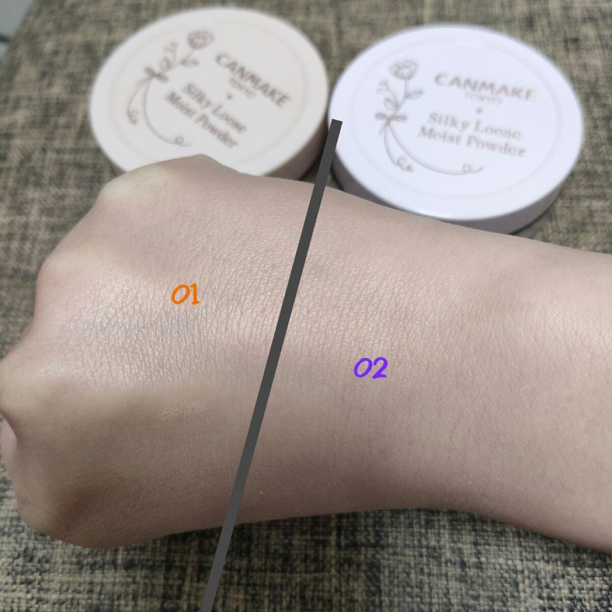 シルキールースモイストパウダー/キャンメイク/ルースパウダーを使ったクチコミ(4枚目)