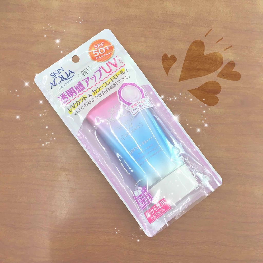 スキンアクア トーンアップUVエッセンス/スキンアクア/日焼け止めクリームを使ったクチコミ(1枚目)