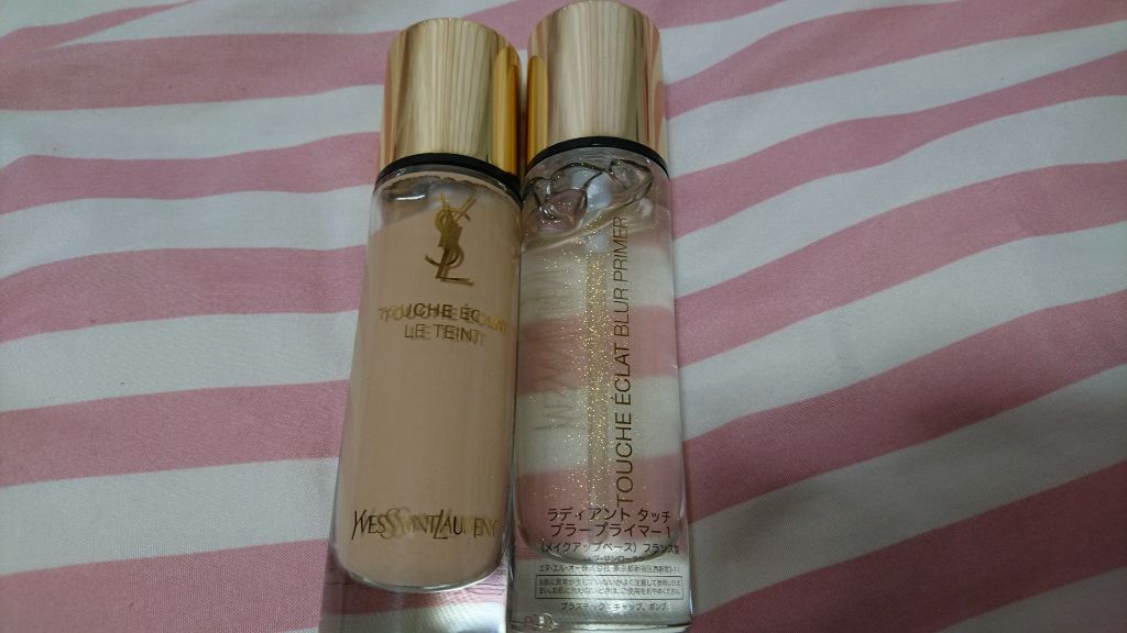 タン ラディアント タッチ エクラ/YVES SAINT LAURENT BEAUTE/リキッドファンデーションを使ったクチコミ（1枚目）